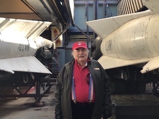 Ed Thelen at Nike missile site